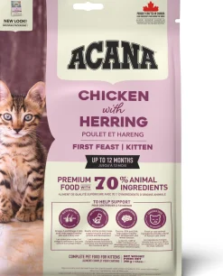 Acana kattenbrokken First Feast kip / haring 340 g