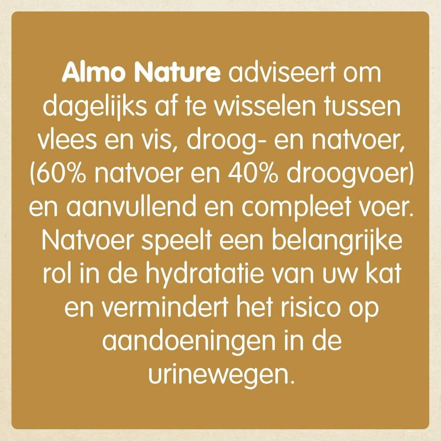 Almo Nature Holistic urinary help wit vlees 85 g