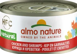 Almo Nature kattenvoer HFC kip en garnaaltjes 70 g