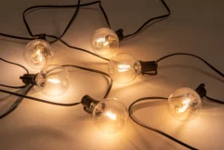 Anna's Collection feestverlichting met 10 lampjes extra warm 5 m