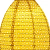 Anna's Collection lampion geel D 22 H 32 cm
