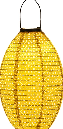 Anna's Collection lampion geel D 22 H 32 cm