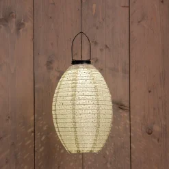 Anna's Collection lampion Marrakesh groen D 22 H 32 cm