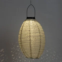 Anna's Collection lampion Marrakesh groen D 22 H 32 cm