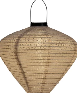 Anna's Collection lampion Marrakesh bruin D 29 H 33 cm