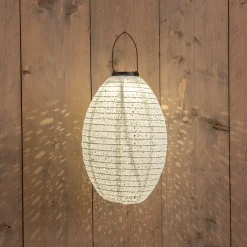 Anna's Collection lampion wit D 22 H 32 cm