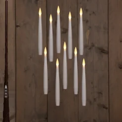Anna's Collection LED dinerkaars zwevend wit D 2 H 15 cm 10 stuks