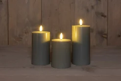 Anna's Collection LED stompkaars groen 3 stuks