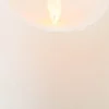 Anna's Collection LED stompkaars Rustiek parel D 7,5 H 10 cm