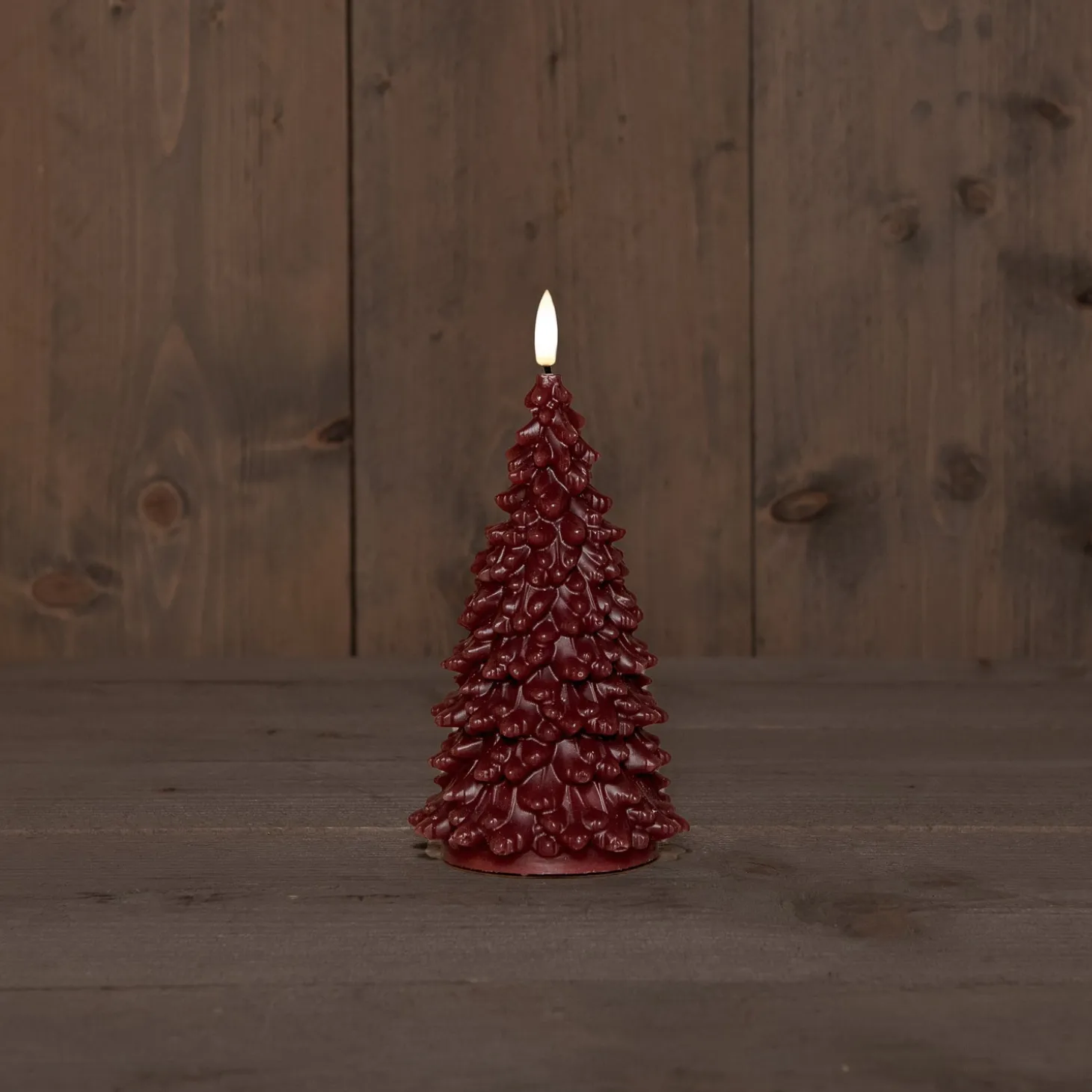Anna's Collection led stompkaars Sito rood D 9,5 H 20 cm
