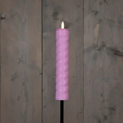 Anna's Collection solar fakkel Swirl roze D 4 H 97 cm