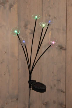 Anna's Collection tuinsteker bloemen D 4 H 70 cm