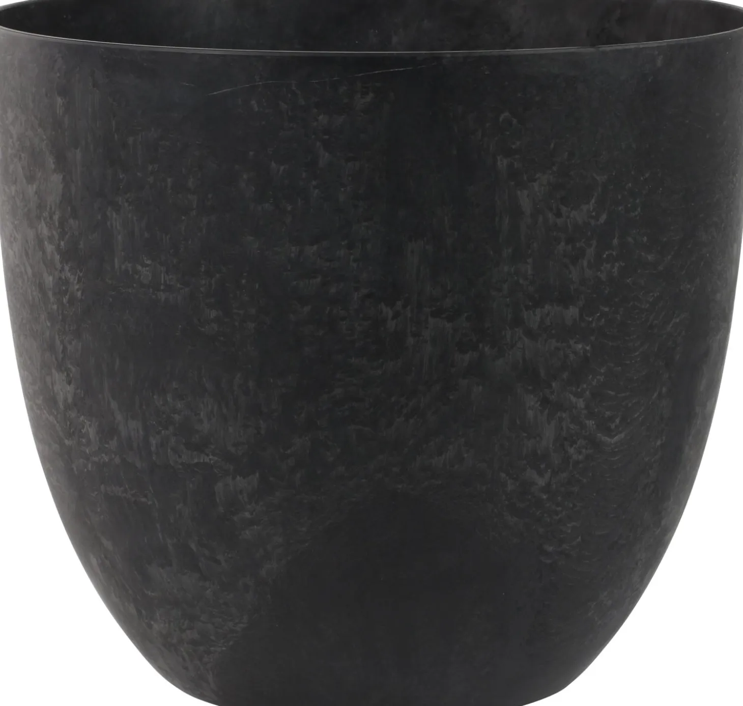 Artstone bloempot Bola D 55 H 45 cm zwart