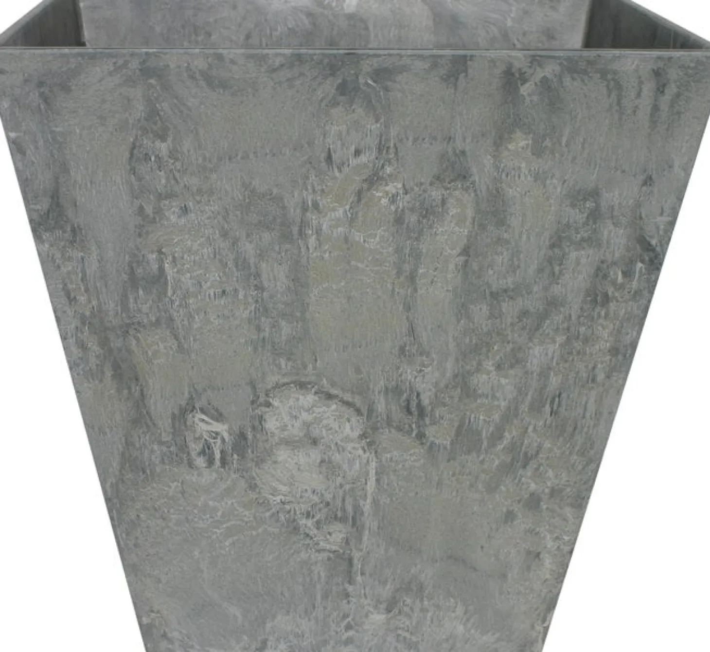 Artstone plantenbak Ella 30 x 30 cm grijs