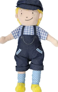 Bambolino Toys knuffel Fien & Teun sebastiaan roze 17 x 10 x 26 cm