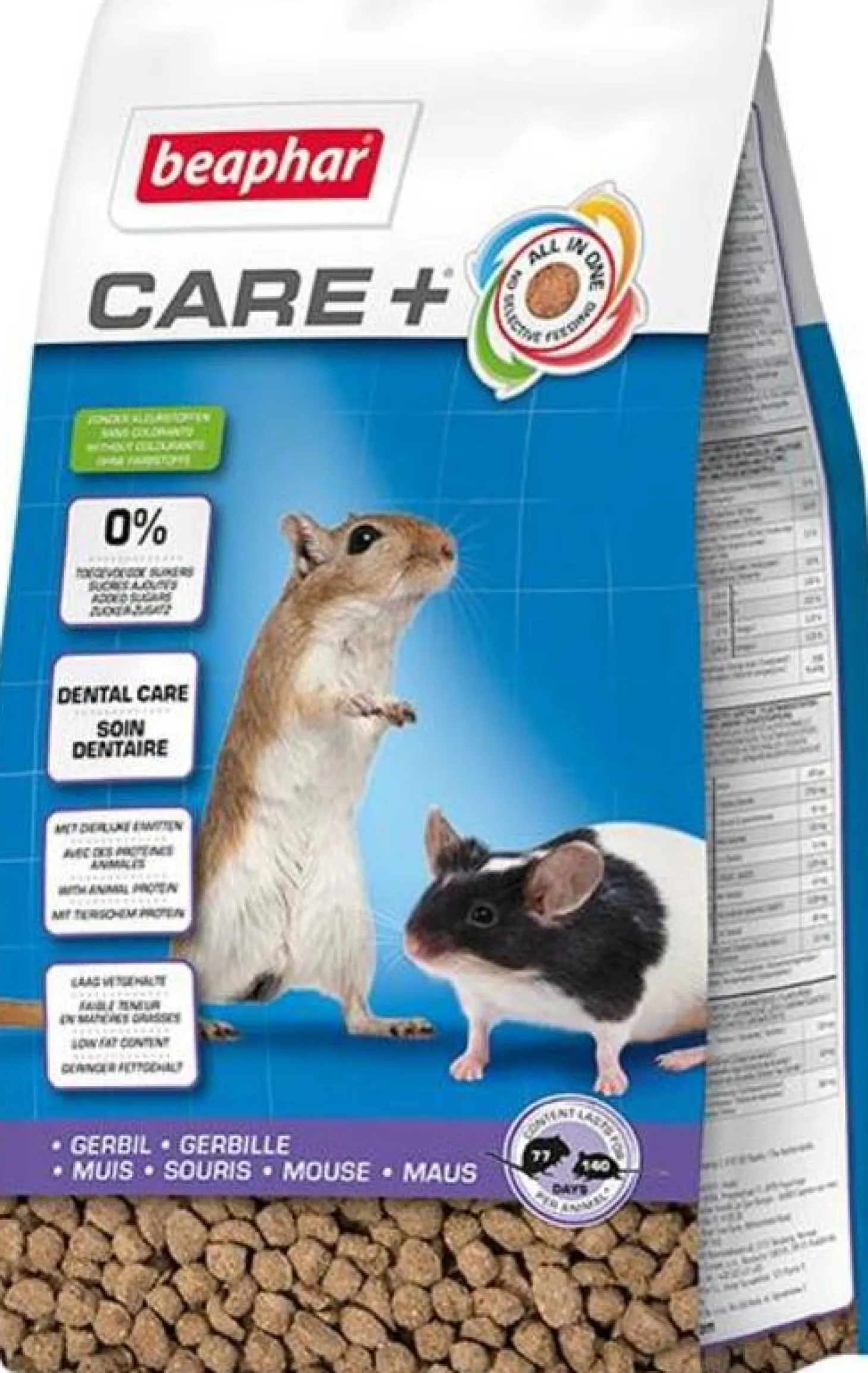 Beaphar gerbilvoer Care+ Gerbil 700 g