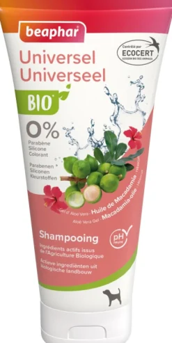 Beaphar hondenshampoo Bio Universeel 200 ml