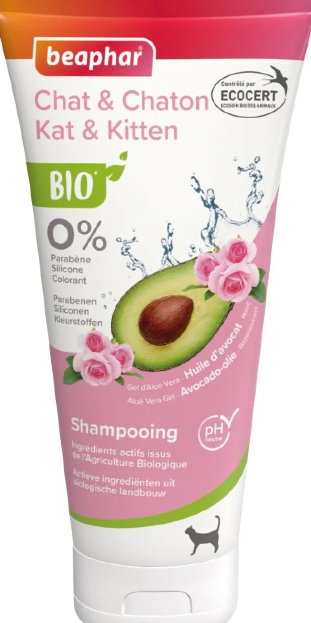 Beaphar kattenshampoo Bio Kat & Kitten 200 ml