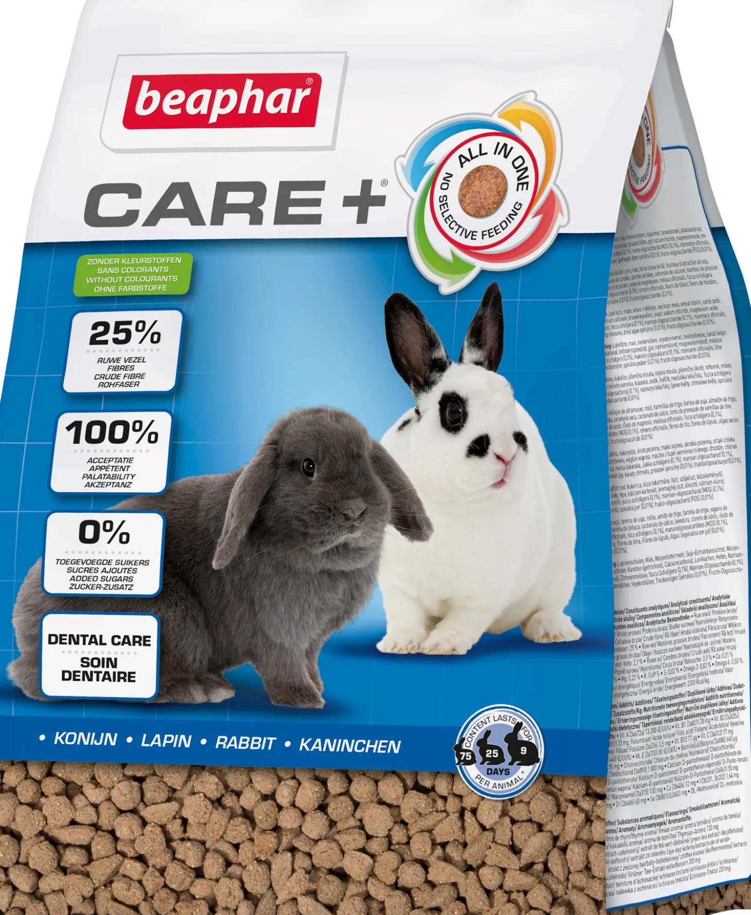 Beaphar konijnenvoer Care+ 1,5 kg