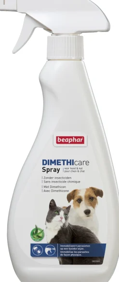 Beaphar vlooienspray DIMETHIcare hond / kat 500 ml