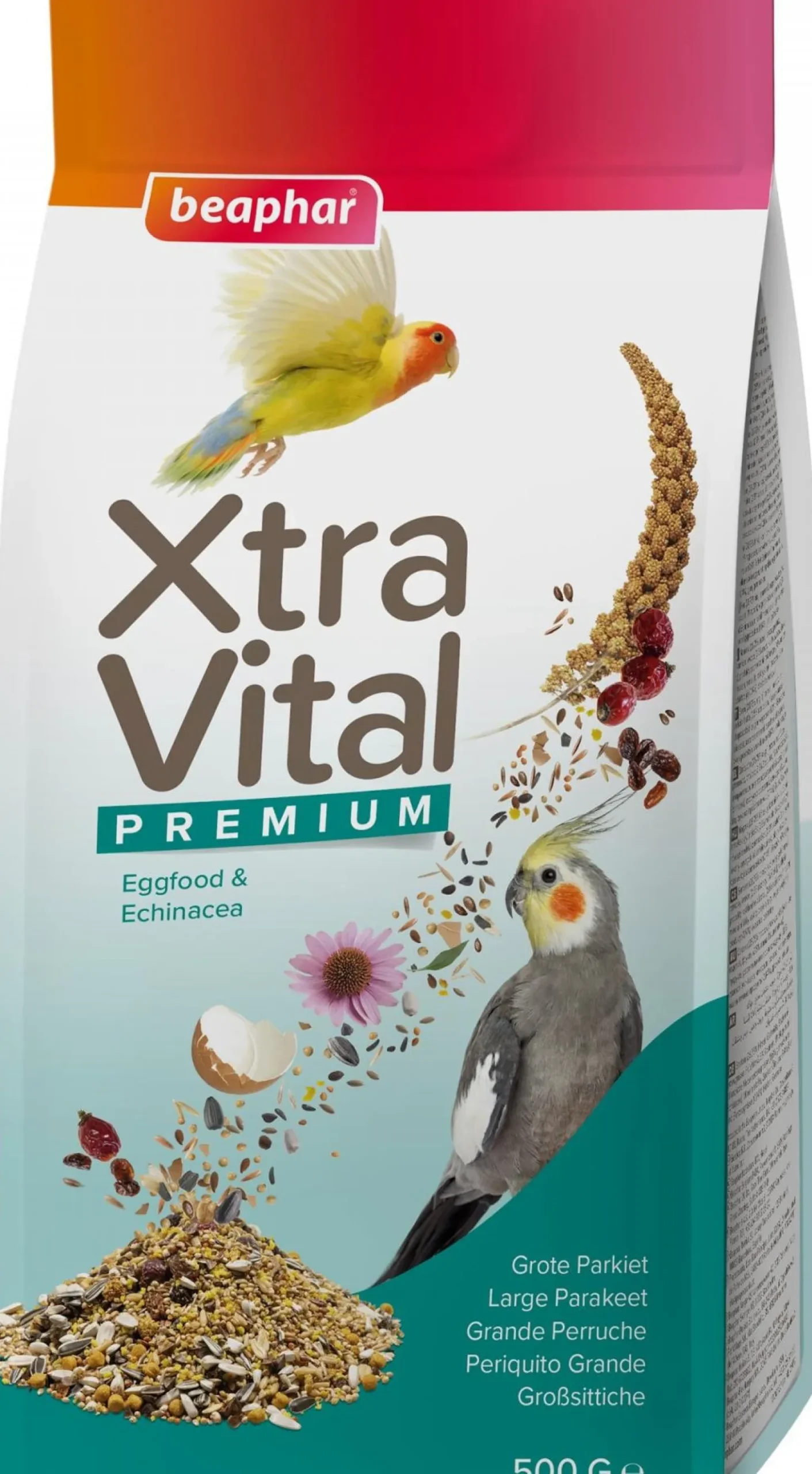 Beaphar vogelvoer Xtravital grasparkiet 500 g