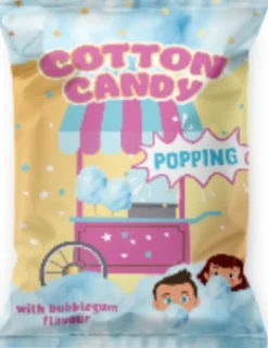 Becky's bubblegum popping cotton candy 65 gr