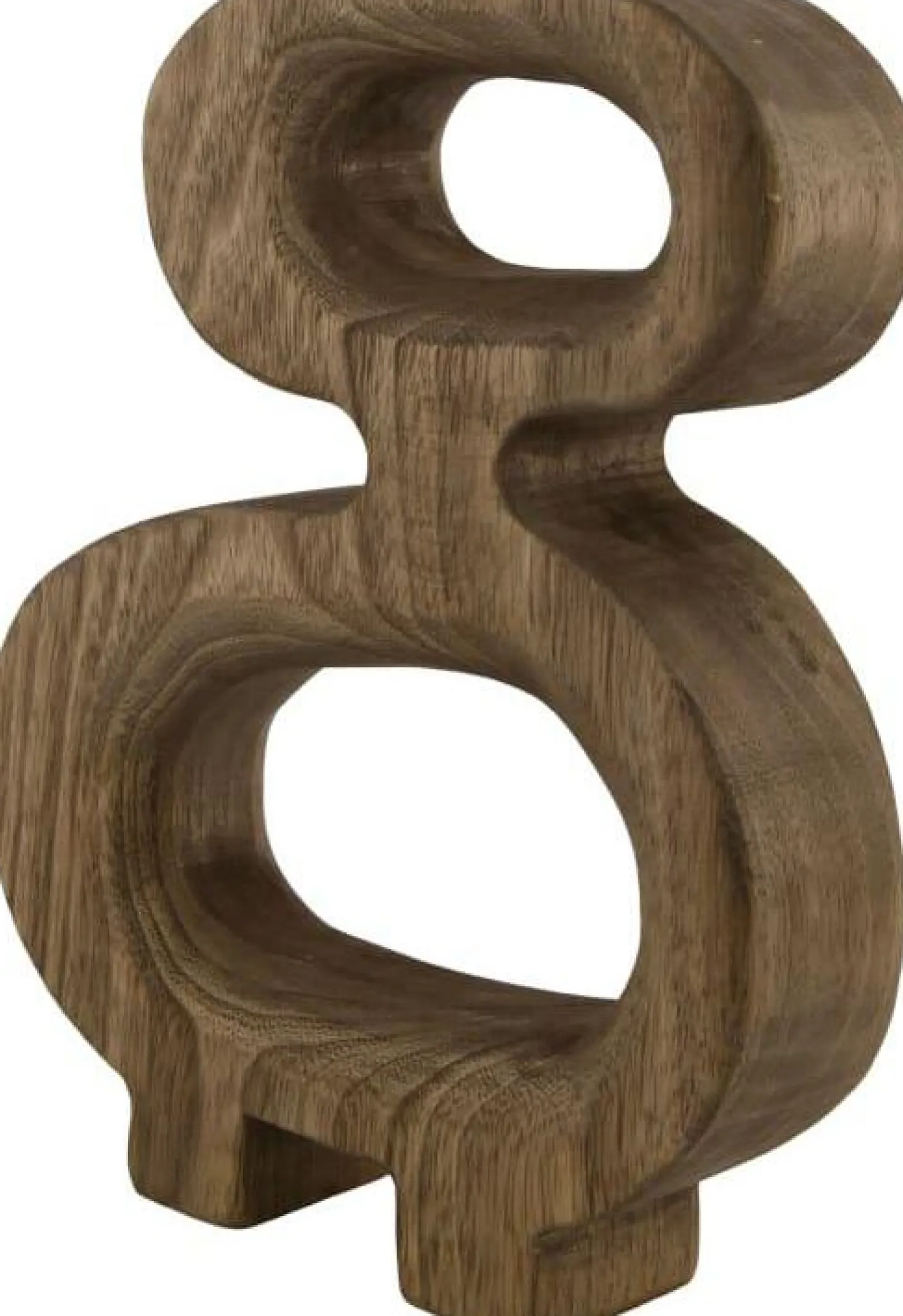 Beeld bruin 6 x 26 x 31 cm