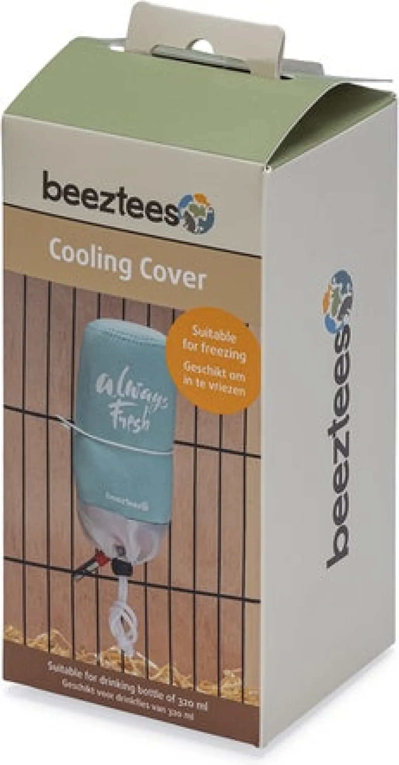 Beeztees drinkfles Cooler Mint D 7,5 H 16 cm