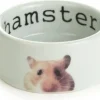 Beeztees eetbak Snapshot hamster 7.5 x 4 cm wit