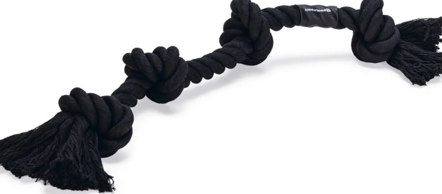 Beeztees flostouw met 4 knopen 270 g 57 cm