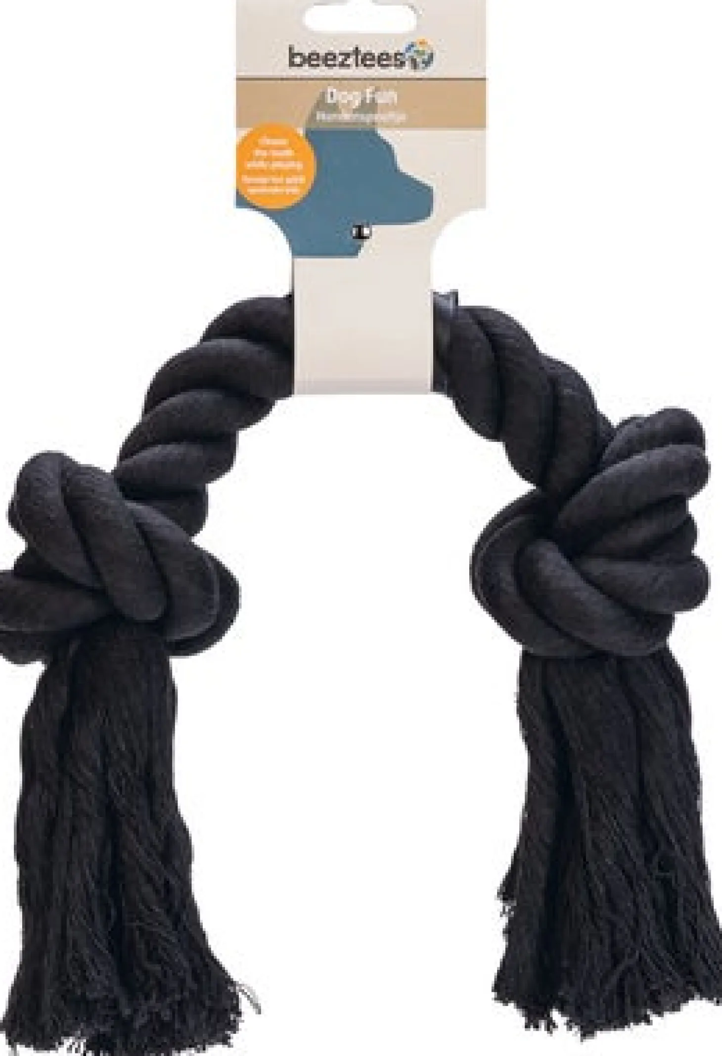 Beeztees flostouw met 2 knopen 280 g 40 cm