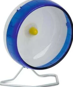 Beeztees hamsterwiel Silent Spinner blauw 18 x 9 x 25 cm