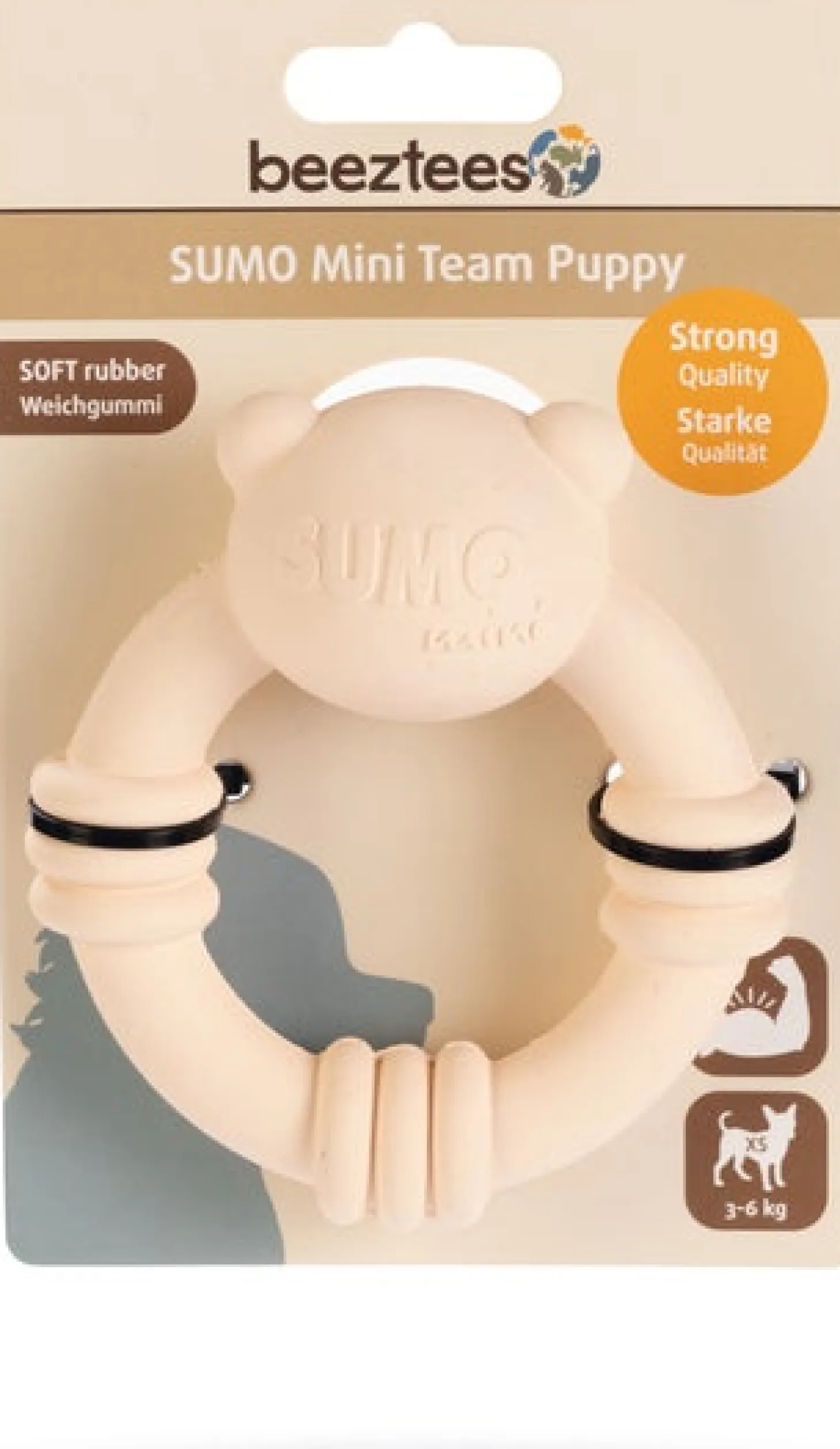 Beeztees hondenspeelgoed Sumo Mini Team Puppy