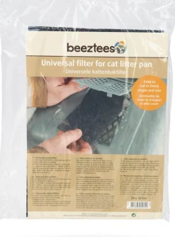 Beeztees kattenbakfilter universeel 20 x 30 cm