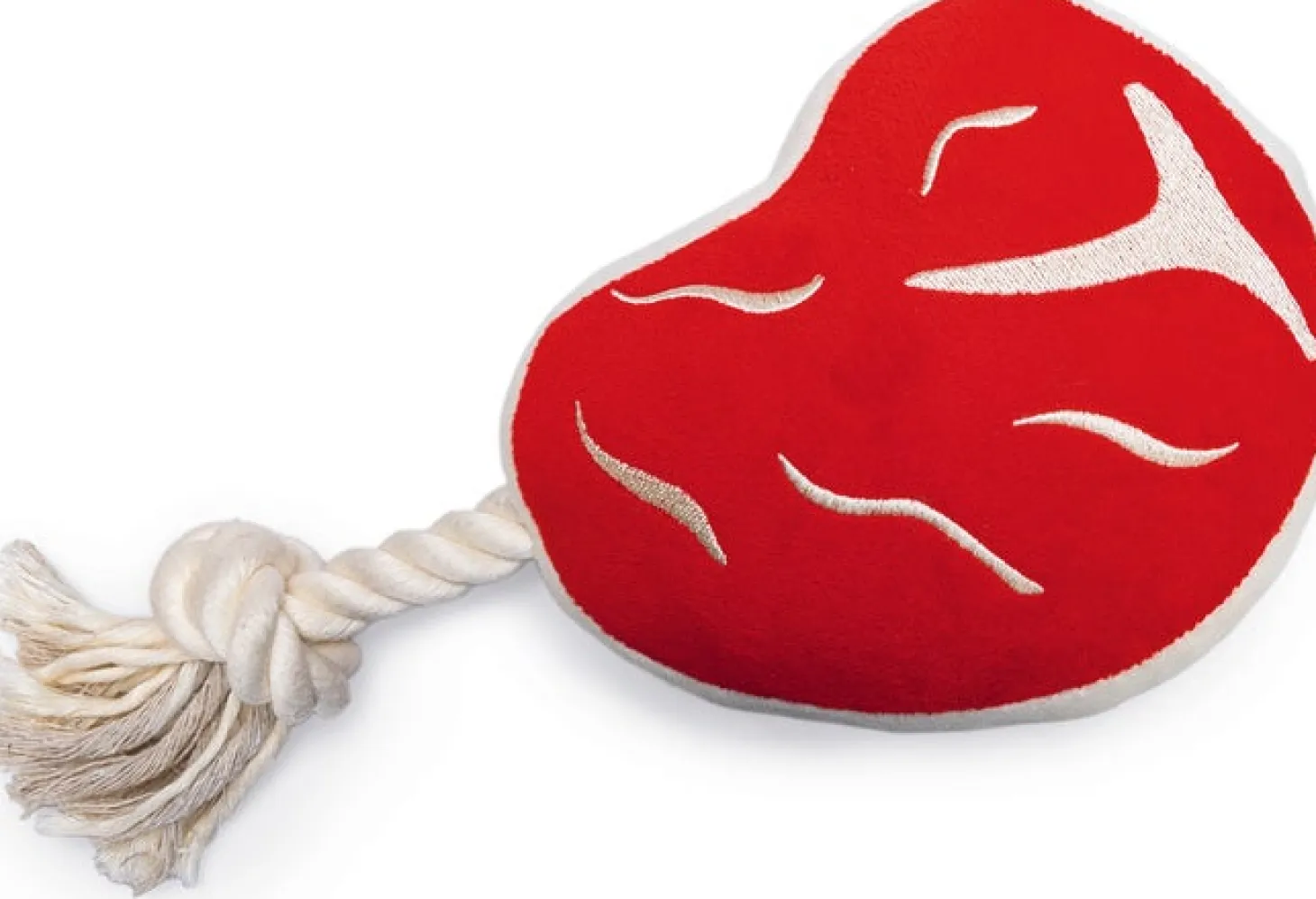 Beeztees knuffel BBQ steak 28 x 13 x 7 cm
