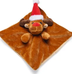 Beeztees knuffeldoek Kerst rendier 21 x 21 x 15 cm