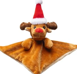 Beeztees knuffeldoek Kerst rendier 21 x 21 x 15 cm