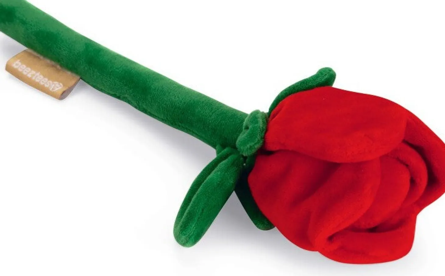 Beeztees knuffel roos 30 x 7,5 x 6,5 cm