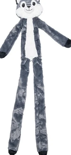 Beeztees knuffel Slinger wasbeer 15 x 7,6 x 104 cm