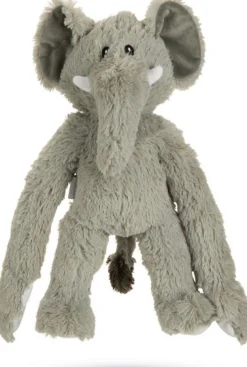 Beeztees knuffel Slungel olifant James 40 x 12,5 x 20 cm