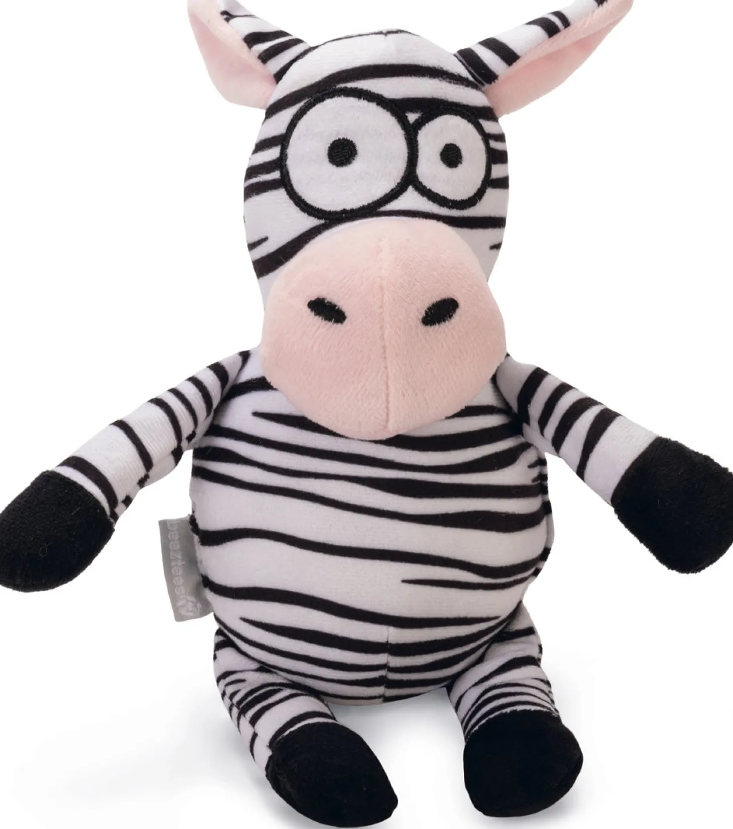 Beeztees knuffel zebra Yip 12 x 9,5 x 25 cm