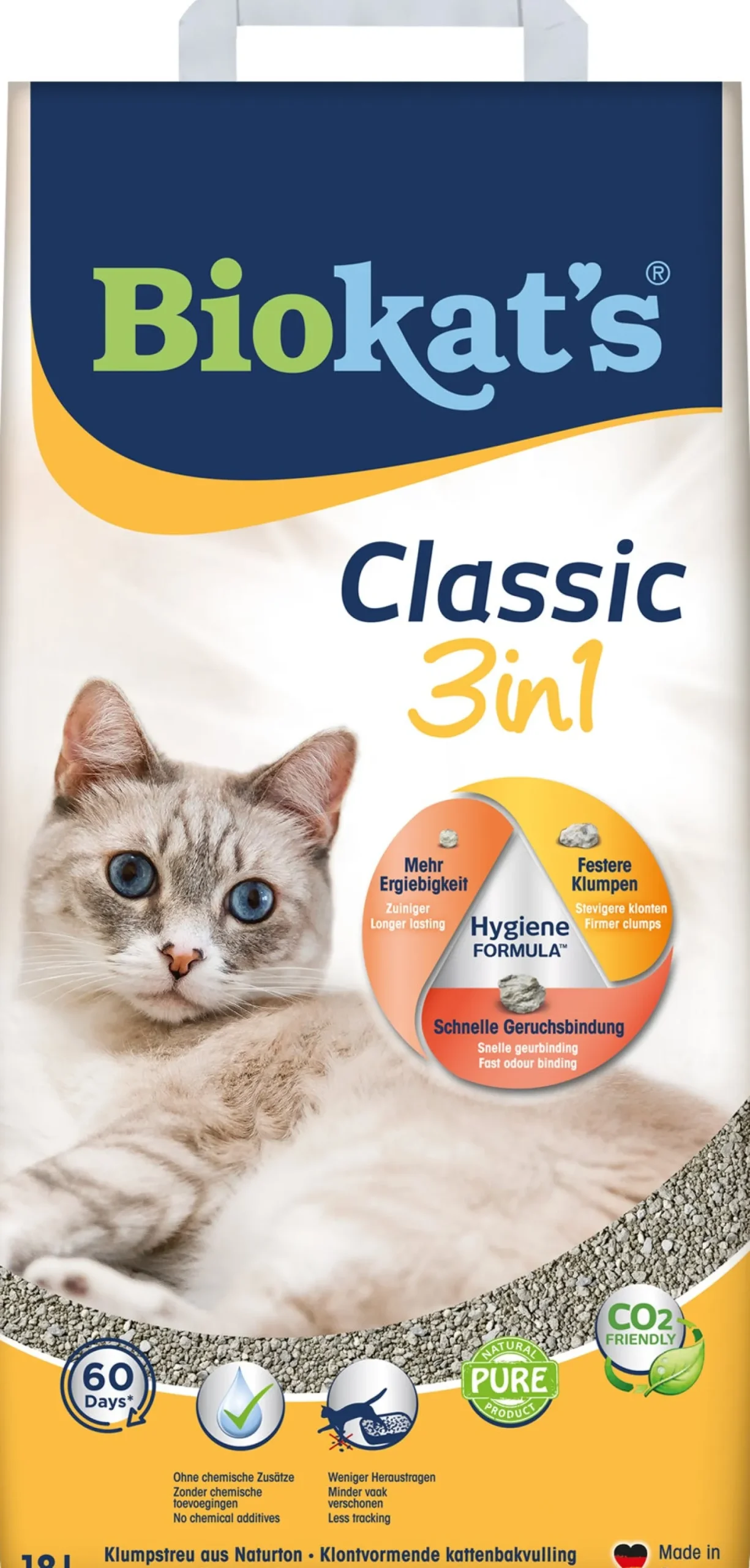 Biokat's kattenbakvulling Classic 18 L