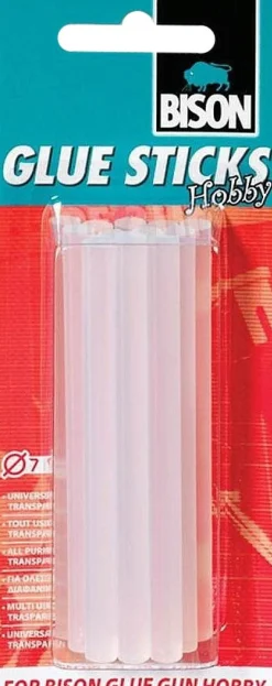 Bison lijm sticks wit 7 mm