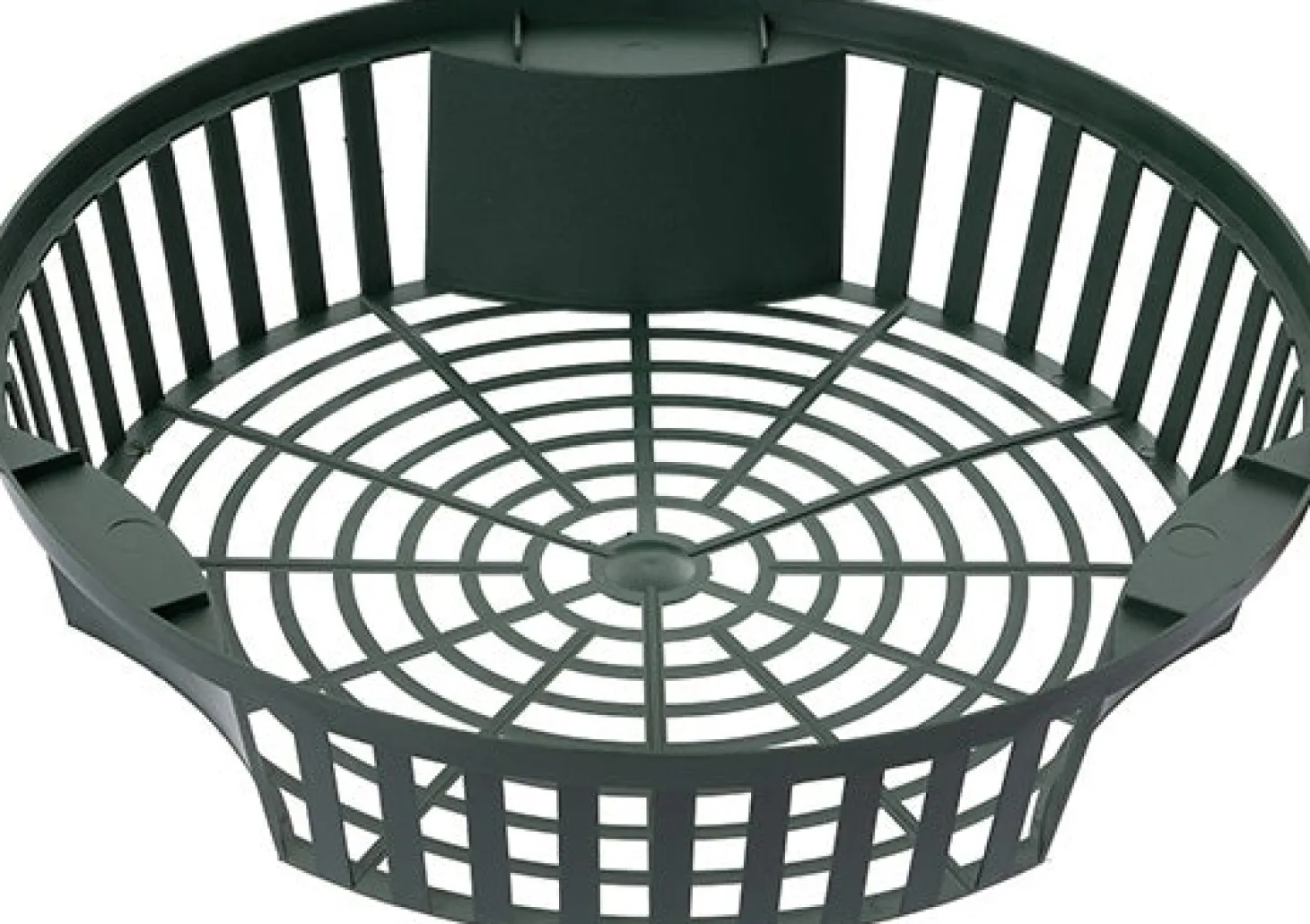 Bloembollenmand stapelbaar groen D 26,5 x H 6 cm