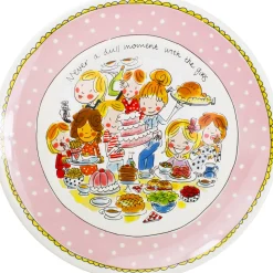 Blond Amsterdam bord Even Bijkletsen D 33 cm