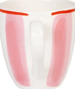 Blond Amsterdam mini mok Even Bijkletsen roze / geel 200 ml