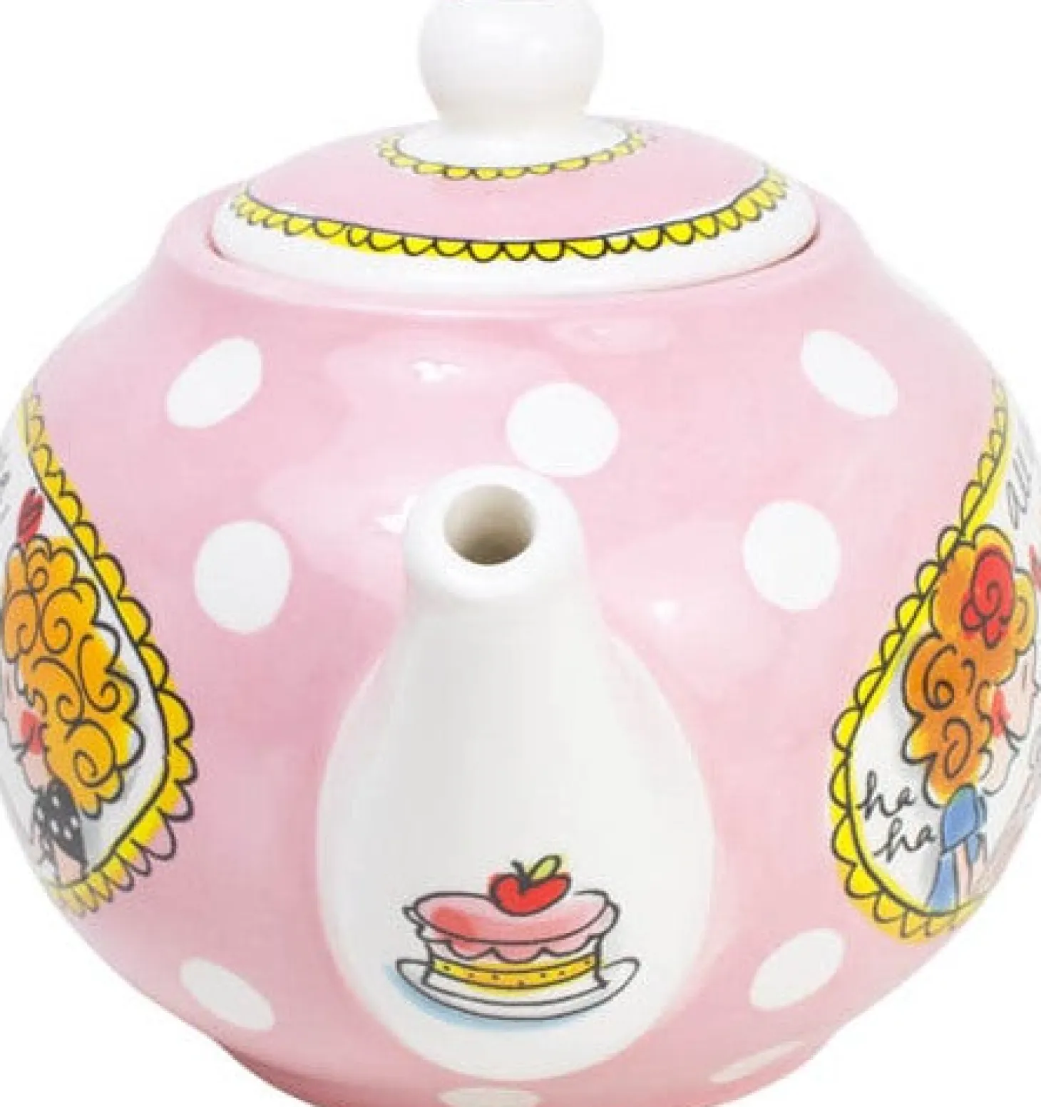 Blond Amsterdam theepot Even Bijkletsen Blah 1,5 L
