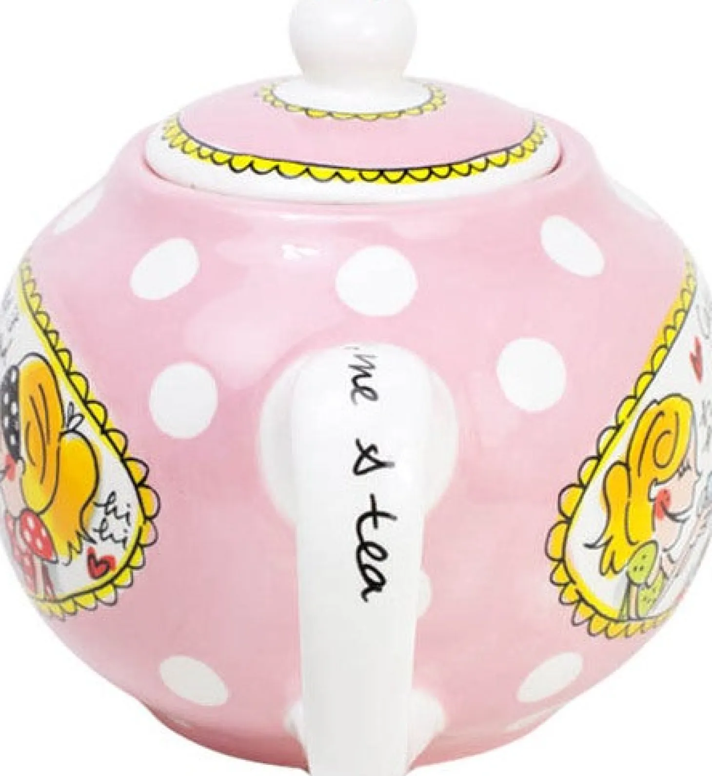 Blond Amsterdam theepot Even Bijkletsen Blah 1,5 L
