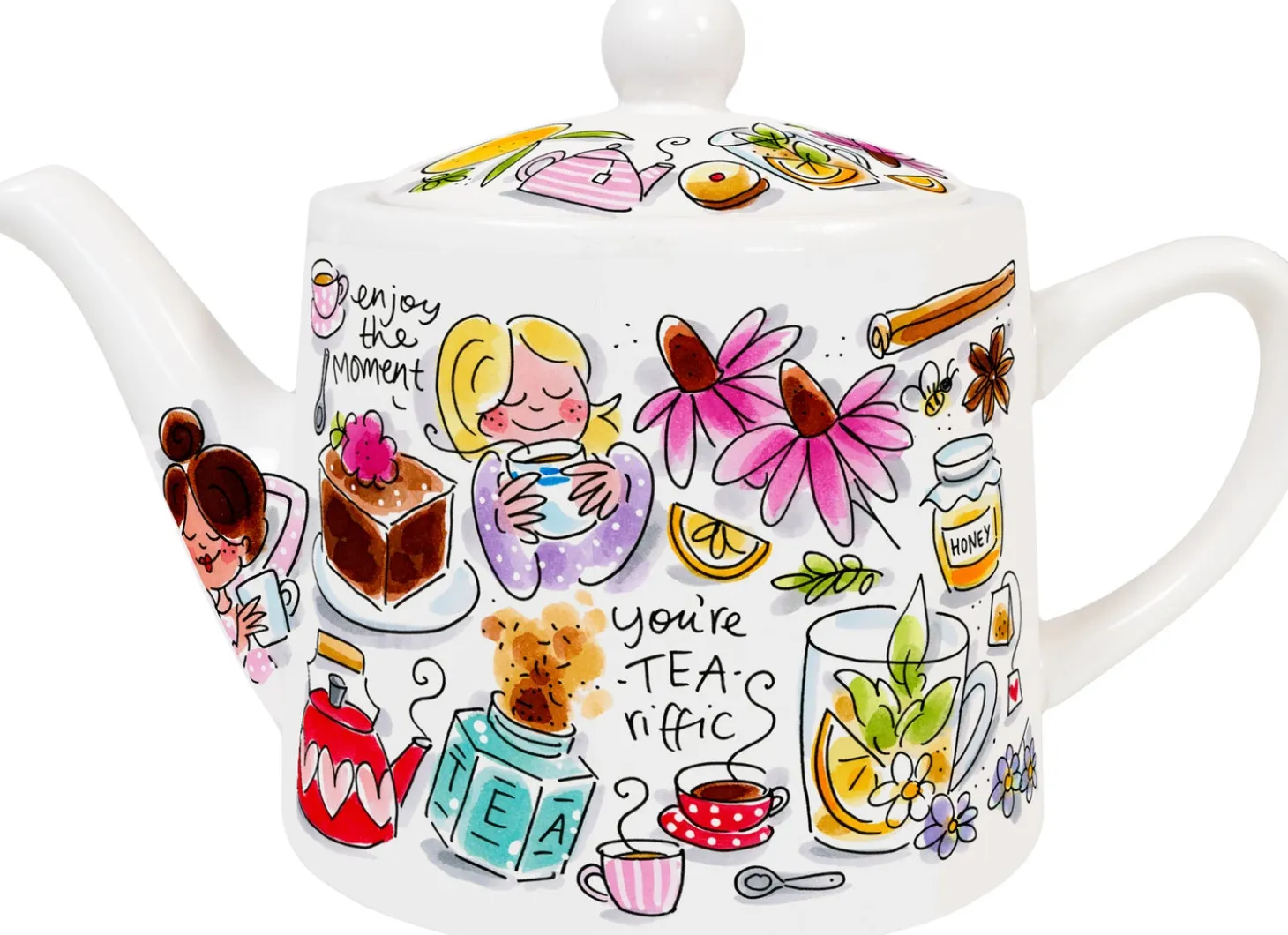 Blond Amsterdam theepot Moederdag teariffic 1,5 L
