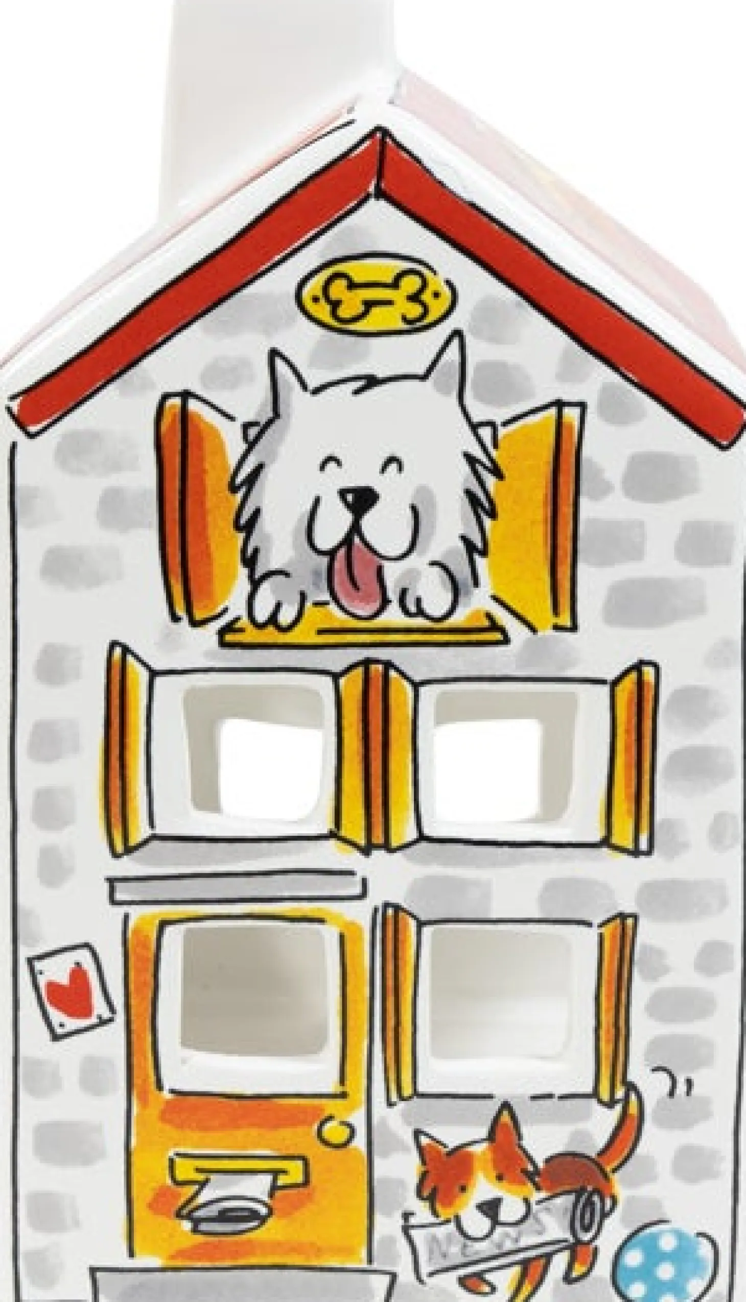 Blond Amsterdam waxinelichthouder lighthouse Dog